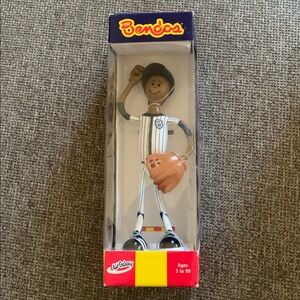 2001 Bendos Kid Galaxy Baseball Player Action Figure Bendable New